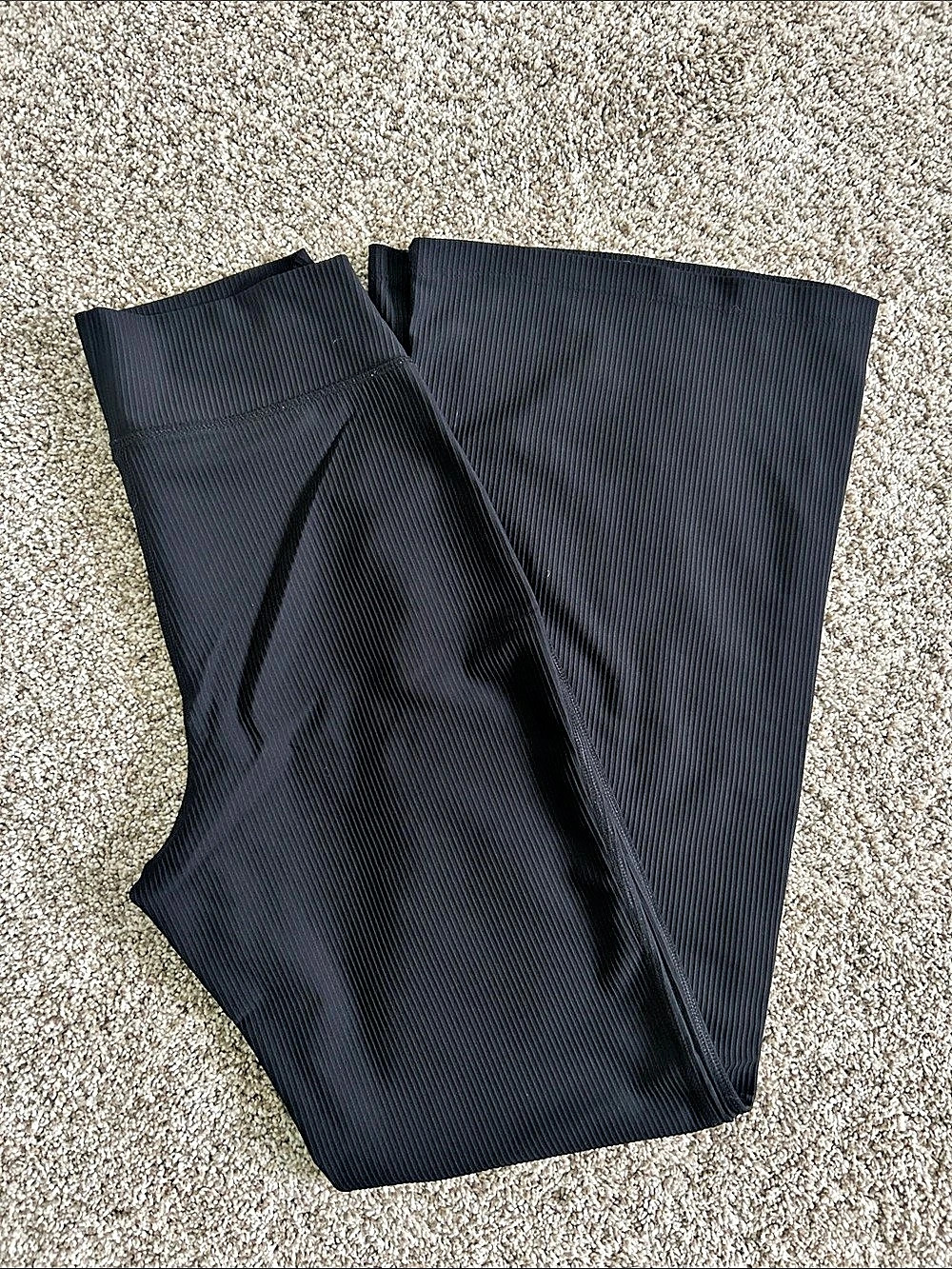 Old Navy Ribbed PowerSoft Flare Leggings